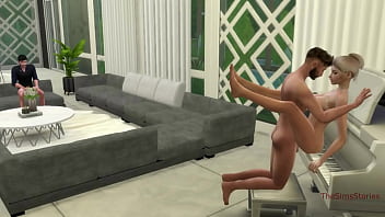 Preview 3 of Ebony Tube Hd - Sluty wife fuck her piano teacher next to husband