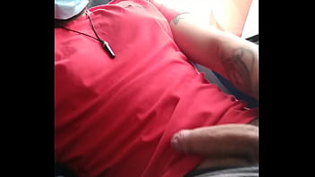 Preview 2 of Sexy Beating - Mostrando pica no bus
