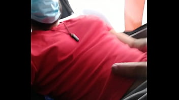 Preview 3 of Sexy Beating - Mostrando pica no bus