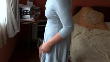 Preview 1 of Girls Dotcer Xxx Video Big Chast - Do you want to fuck me? I excite you? I want to see your hard cock moan beautiful 58 year old stepmom