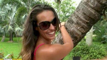 Fingerfucked Mistress Pegging Her Slave