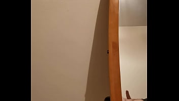 Blonde Tied Up To The Wall