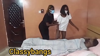 Son Fingers His Mom