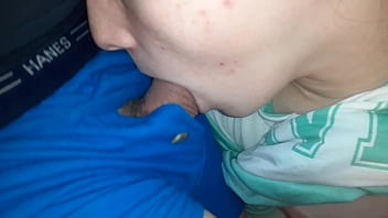 She Pisses In His Mouth