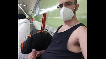 Cumshot To Face Public