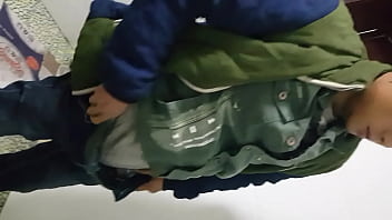 Son Help Mom Under Bed