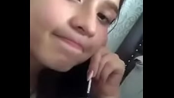 Teen Bitch Slurps Dick On Cam