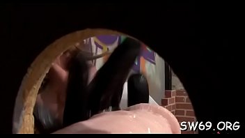 Girls Massaging Man