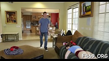 Hot Massage To Sister