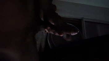Son Help Mother At Kitchen