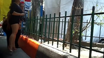 Bends Over Ass