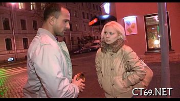 Boy Fingers Girl In Restaurant
