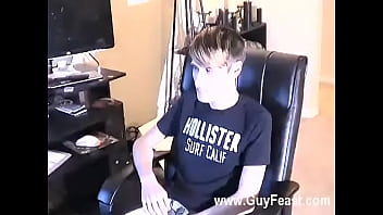 Boy Licks Condom