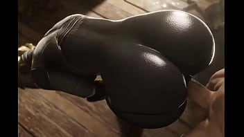 Shemale Black Gangbang