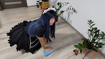 Cosplay Footjob