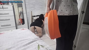 Solo Squinting Masturbation