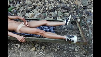 Brunettte Teen With Natural Big